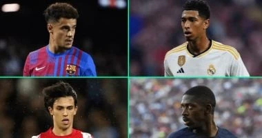 -أغلى 10 تعاقدات فى تاريخ الدوري الإسباني قبل انطلاق الموسم الجديد .. كرة عالمية، أغلى 10 تعاقدات فى تاريخ الدوري الإسباني قبل انطلاق الموسم