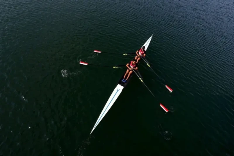 أحمد خالد ومحمد قوطة يحرزان المركز الأخير في منافسات التجديف ويودعان أولمبياد باريسودع الرياضيان المصريان أحمد خالد ومحمد قوطة منافسات التجديف الزوجي