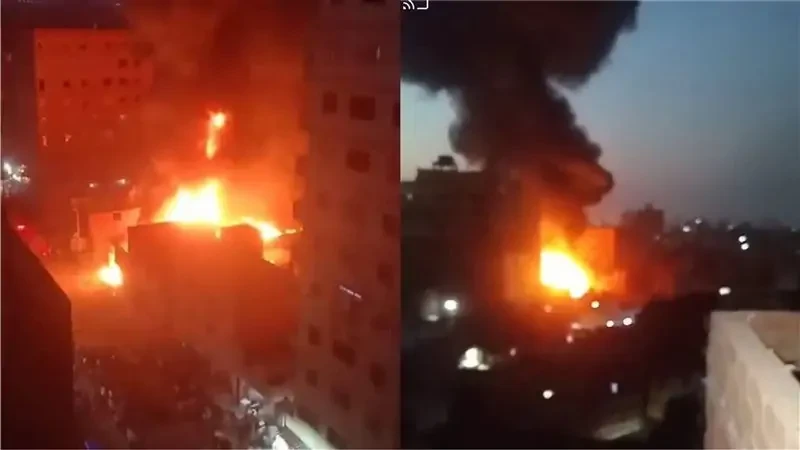 تفاصيل 3 حرائق هائلة تضرب حلوان والمرج والسلام بمخزن دهانات ومحول كهرباء ومركب نيلي منذ قليل3 حرائق هائلة تضرب ثلاثة احياء في مصر حلوان والمرج وحي