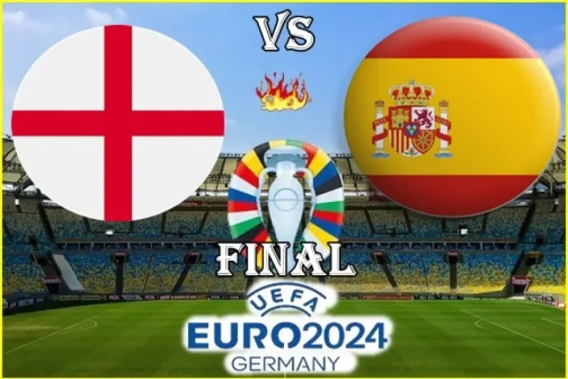 موعد مباراة إسبانيا ضد إنجلترا في نهائي يورو 2024 والقنوات الناقلة للمباراة يترقب عشاق كرة القدم مباراة إسبانيا ضد إنجلترا في نهائي بطولة أمم أوروبا