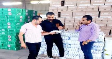 متابعه احمد القطعاني ضبط طن سكر مجهول المصدر و 250 علبة جبنة بيضاء منتهية الصلاحية و 41 كجم سمك ماكريل مجمد غير صالح للإستهلاك الآدمي . ضمن جهود