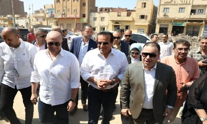 في مستهل زيارته للمحافظة.. محافظ بني سويف يستقبل وزير الصحة بمستشفى ناصرجانب من الزيارةمحمد شعباناستقبل منذ قليل، الدكتور محمد هاني غنيم محافظ بني