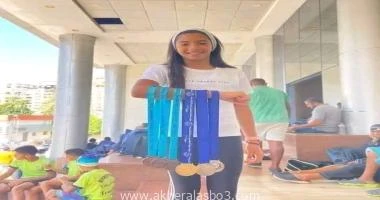 كتب اسامة عبدالحميد نعي الدكتور أشرف صبحي وزير الشباب والرياضة أسرة الرياضة والسباحة المصرية فى وفاة اللاعبة الناشئة شذى نجم، لاعبة نادي طنطا