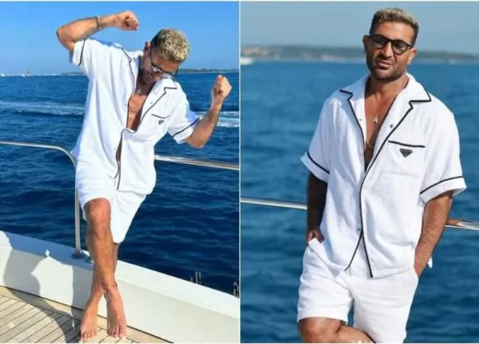 أول رد من أحمد سعد عقب تصدره التريند بسبب ارتدائه خلخالأحمد سعد عقب تصدره التريند بعد أن أثار الفنان أحمد سعد جدلا واسعا بارتدائه الخلخال، خرج الفنان