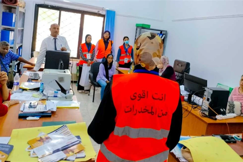 إعلام الغردقة وصندوق مكافحة وعلاج الإدمان يدشنان حملة خدعوك فقالوا للتوعية بمخاطر الإدمان دشن صندوق مكافحة الإدمان والتعاطي بمحافظة البحر الأحمر بالتعاون الهيئة العامة الاستعلامات