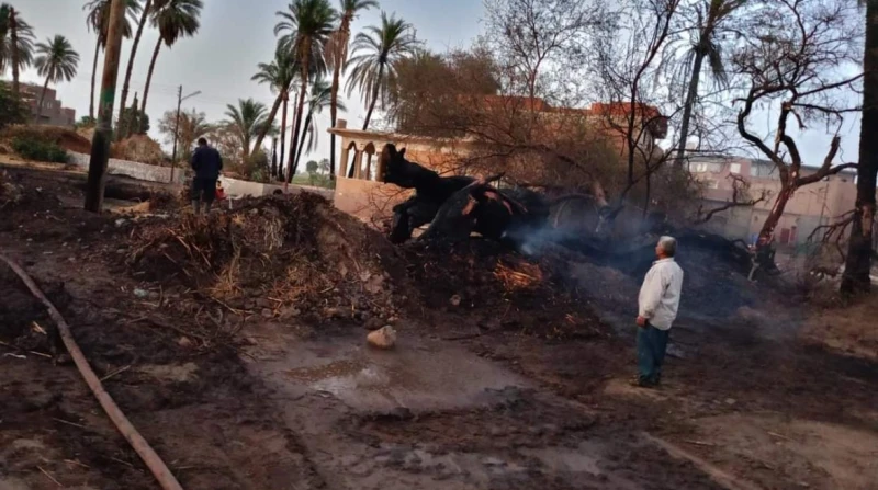 نيران مجهولة تحاصر سكان قرية البورة بسوهاج حالة من الرعب والخوف يعيشها أهالي قرية البورة التابعة لمركز البلينا جنوب محافظة سوهاج، بعد تكرار حوادث