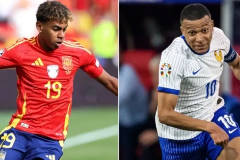 .. أكثر المواجهات ترقبا في بطولة يورو 2024 موعد مباراة اسبانيا ضد فرنسا اليوم والقنوات الناقلة للماتش والتشكيلة المتوقعة تشهد الليلة مواجهة مثيرة في
