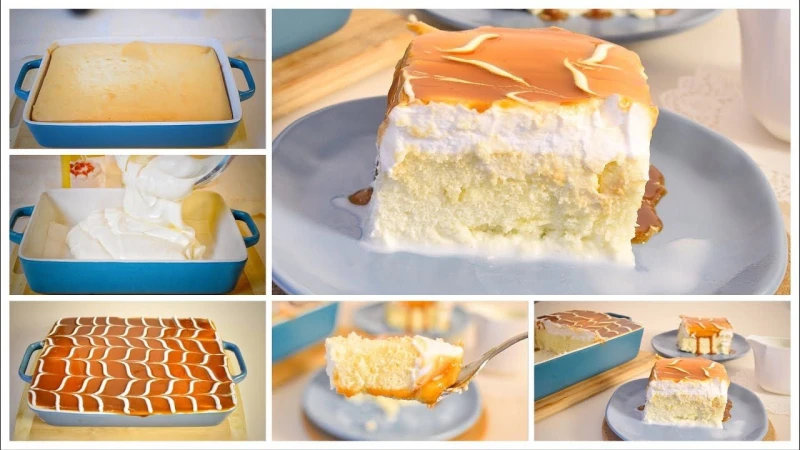 فرحي عيلتك طريقة عمل كيكة التريليتشا بأطعم وألذ صوص كراميل سريع في البيت وطعمها روعة كيكة التريليتشا من أشهر الحلويات التي تباع في تركيا وانتقلت إلينا وأصبحت كيكة التريليتشا مشهورة