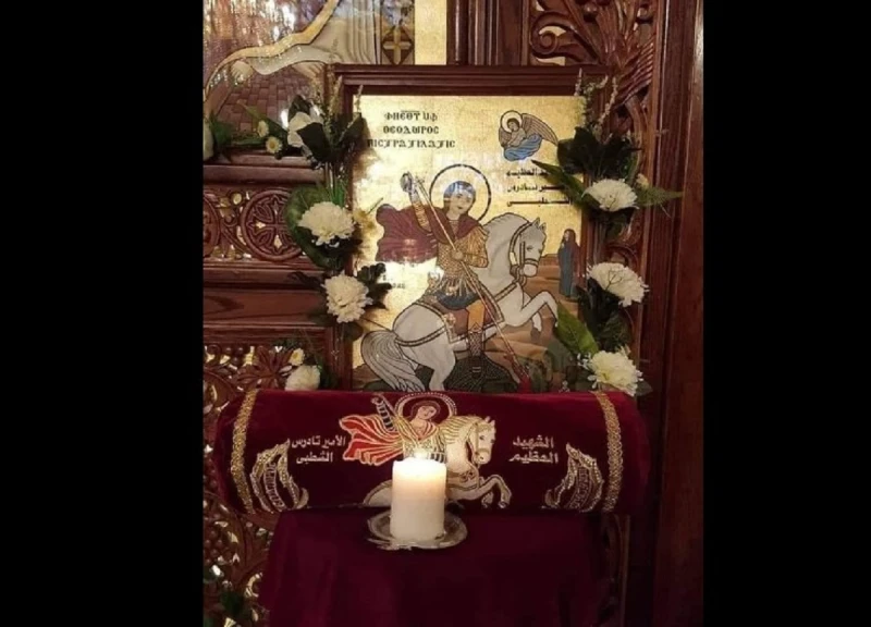 بالصور احتفال دير الأمير تادرس الشطبي للراهبات بحارة الروم بذكرى استشهاد القديس بالصور احتفال دير الأمير تادرس الشطبي للراهبات بحارة الروم بذكرى