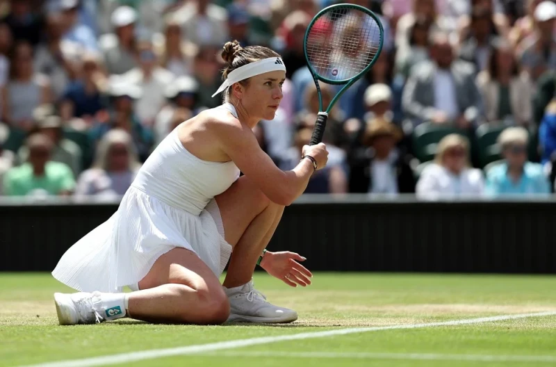 إيلينا ريباكينا إلى نصف نهائي بطولة ويمبلدون وكالات بلغت الكازاخستانية إيلينا ريباكينا المصنفة رابعة عالميا، نصف نهائي بطولة ويمبلدون، ثالثة البطولات
