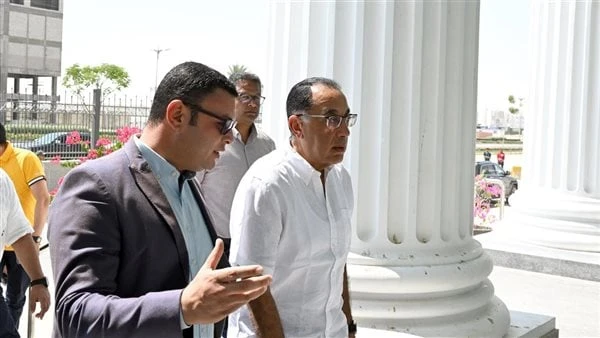 مدبولي: العلمين الجديدة مشروع حضاري مميز.. والإسكان: تشغيل مبنى سينما بالمدينة التراثية بدأ الدكتور مصطفى مدبولي، رئيس مجلس الوزراء، صباح اليوم، جولة