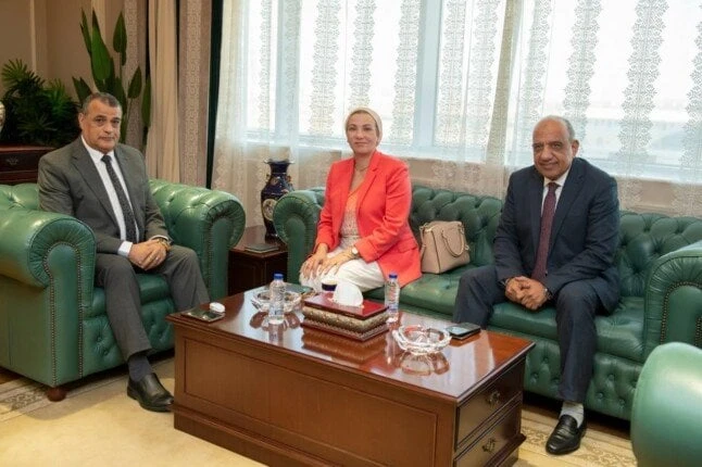 وزراء الانتاج الحربي والكهرباء والبيئة يبحثون تعظيم عوائد إدارة المخلفات الصلبةوزير الإنتاج الحربي يستقبل وزيرا البيئة والكهرباءاستقبل المهندس محمد