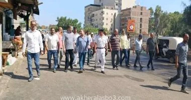 متابعه أحمد القطعاني عدسه احمد سيف والتي أسفرت عن رفع 350 حالة اشغال ثابت ومتحرك تنفيذا لتوجيهات الدكتورة جاكلين عازر - محافظ البحيرة بتنظيم حملات