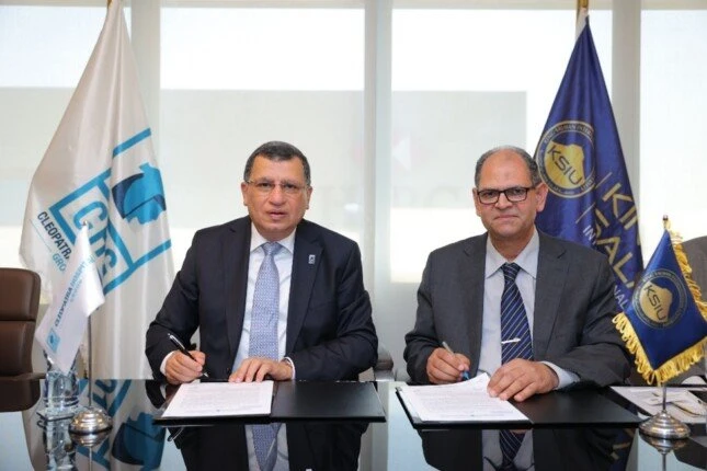 مذكرة تفاهم بين جامعة الملك سلمان الدولية ومجموعة مستشفيات كليوباتراتعاون بين جامعة الملك سلمان ومستشفيات كليوباتراأحمد الشرقاوىوقعت جامعة الملك