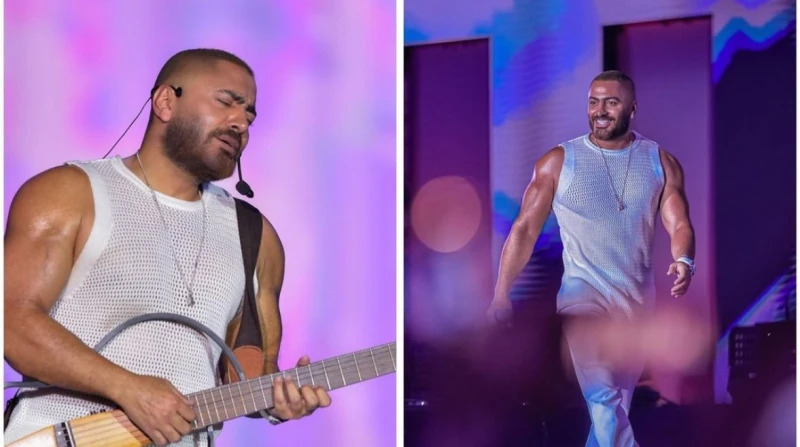 التهديدات الإسرائيلية تؤجل حفلي أصالة وتامر حسني في لبنان أعلن منظم الحفلات الشهير، ياسر الحريري، عن تأجيل الحفلات المقرر إقامتها خلال شهر أغسطس المقبل بلبنان، نظرا للتهديد الأخير 