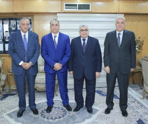 رئيس مجلس الدولة يستقبل نقيب المحامينجانب من اللقاءحسام عمارالتقى المستشار أحمد عبد الحميد عبود رئيس مجلس الدولة، اليوم الأحد، عبد الحليم علام نقيب