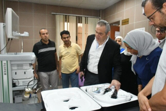 تدشين 12 سريرا بأقسام الرعاية المركزة بمستشفى سوهاج التعليميأعلن الدكتور محمد مصطفى عبد الغفار، رئيس الهيئة العامة للمستشفيات والمعاهد التعليمية،