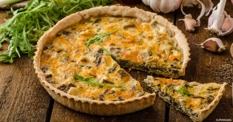 كيش لورين بطريقة سهلةالمقادير العجينة :طحين : 2 كوبالزبدة : 2 ملعقة كبيرةالبيض : 1 حبةملح : رشةسكر : رشةحليب : ربع كوب (سائل) الحشوة :البيض : 3