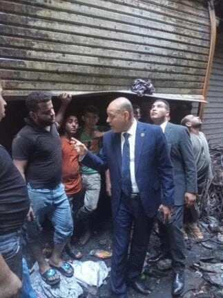 بتكليف من مدبولي.. وزير العمل يتفقد موقع حريق حارة اليهودمحمد جبران وزير العملتفقد محمد جبران وزير العمل، موقع الحريق الذي اندلع اليوم السبت، بمنطقة