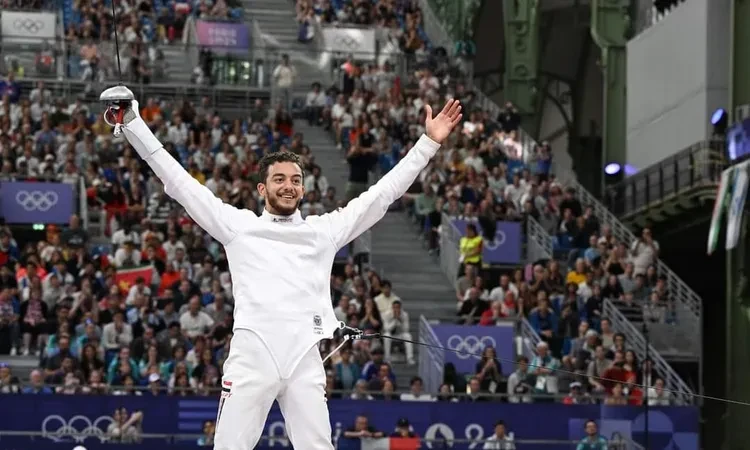 -والدة اللاعب محمد السيد تكشف تفاصيل فوز نجلها بأول برونزية في أولمبياد باريس .. رياضة، والدة اللاعب محمد السيد تكشف تفاصيل فوز نجلها بأول برونزية في