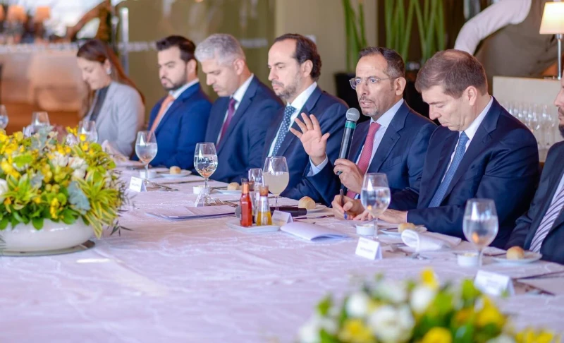 الخريف يدعو الشركات البرازيلية للمشاركة في مؤتمر التعدين الدولي بالرياضدائما ماتحرص المملكة العربية السعودية على التواجد والمشاركة في كافة المحافل