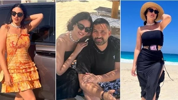 بالكاش مايوه.. درة تثير الجدل بإطلالة جريئة على البحرنشرت الفنانة التونسية درة عبر حسابها الشخصي على موقع الصور الشهير انستجرام، صورة من إجازتها