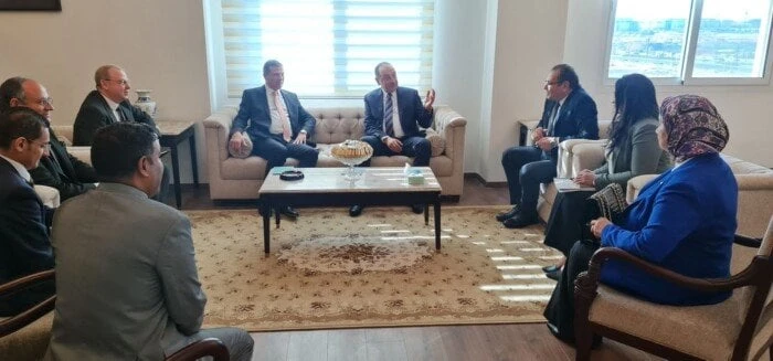 وزيرا قطاع الأعمال والزراعة يبحثان جهود النهوض بالقطن المصري وتعظيم القيمة المضافةوزيرا قطاع الأعمال والزراعةسهيلة قنديلبحث وزير قطاع الأعمال العام