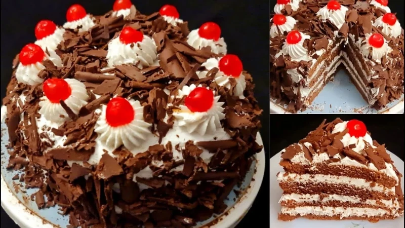 حلوي المناسبات السعيدة خطوات تحضير تورتة البلاك فورست بأسرار الحلوانية ومكونات إقتصادية وطعمها أحلي من الجاهزة تعد تورتة البلاك فورست من أشهر