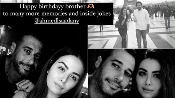 هنادي مهنا تهنئ أحمد السعدني بعيد ميلاده شاركت الفنانة هنادي مهنا صورة لها عبر حسابها الرسمي بموقع التواصل الاجتماعي انستجرام، تجمعها بالفنان أحمد