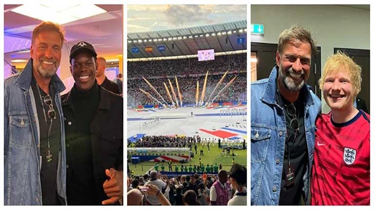 يورجن كلوب مع إيد شيران من نهائي يورو 2024 في برلين تعرف على التالي يورجن كلوب مع إيد شيران من نهائي يورو 2024 في برلين ، 02 00 ص الثلاثاء 16 يوليه 2024 كتب مروان الطيب حرص المدير