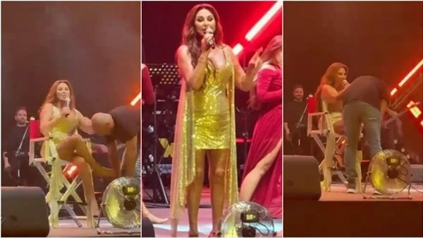 فيديو مثير للجدل تظهر فيه إليسا مع مساعدها شاهدظهرت الفنانة إليسا، في مقطع فيديو مثير للجدل، متداول عبر موقع إكس تويتر سابقا، من حفلها الأخير في
