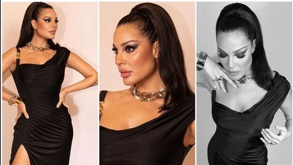 فستان خيالي.. نادين نجيم تثير الجدل في أحدث جلسة تصوير شاركت الفنانة نادين نسيب نجيم، متابعيها بصور جديدة لها عبر حسابها الشخصي على موقع تبادل الصور