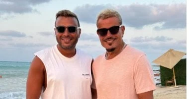 رامى صبرى يكشف عن صورة له مع عمرو دياب ويعلق: أسطورة الموسيقى تعرف على التالي رامى صبرى يكشف عن صورة له مع عمرو دياب ويعلق: أسطورة الموسيقى، نشر