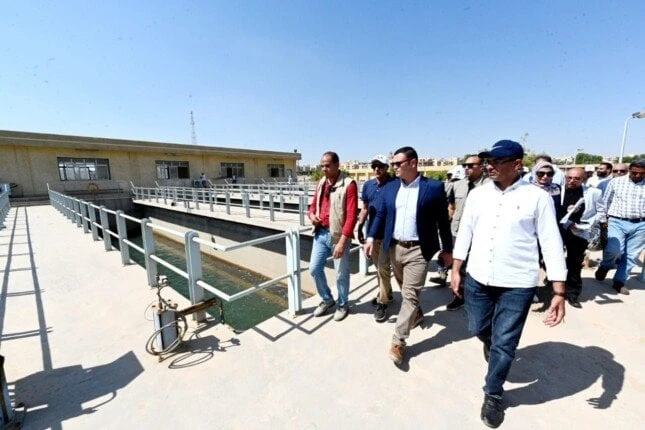 وزير الإسكان يتفقد محطة مياه الشرب وتوسعاتها بمدينة الشيخ زايدوزير الإسكان يتفقد سير العمل بمحطة مياه الشربمصطفي الطهطاويتفقد المهندس شريف الشربيني،