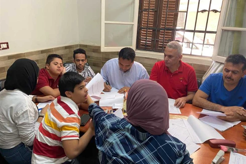 ورش فنية بمؤسسة رتيبة الحفني لذوي الهمم انطلقت فعاليات الورش الفنية لمؤسسة رتيبة الحفني لذوي الاحتياجات الخاصة برئاسة علا عبيد، للموسم الصيفى لهذا العام، في فصول تنمية المهارات وال