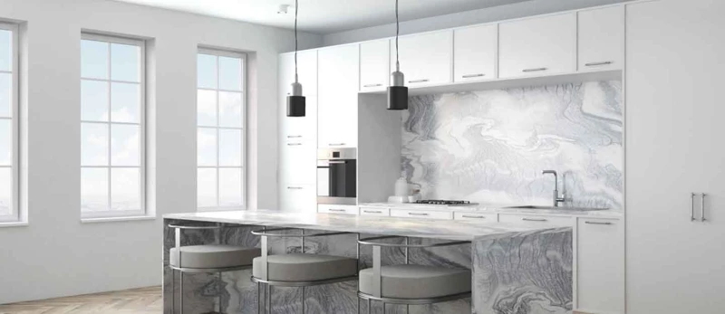 تصاميم مطابخ رخام حديثة عصرية 2025 بالصوركان السؤال الذي يدور في عقول المرأة التي تختار الشكل المناسب لدي المطبخ الخاص بها ويكون به المميزات