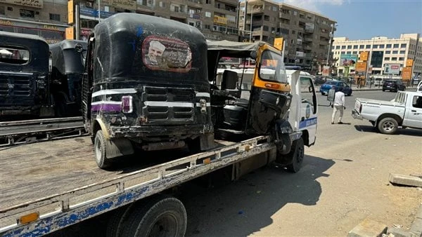حملات لرفع الإشغالات وضبط مركبات التوك التوك المخالفة ب6 أكتوبر والعاشر وبدرنفذت الإدارات المختصة بأجهزة تنمية مدن 6 أكتوبر، والعاشر من رمضان، وبدر، حملات لرفع الإشغالات وضبط مركبا
