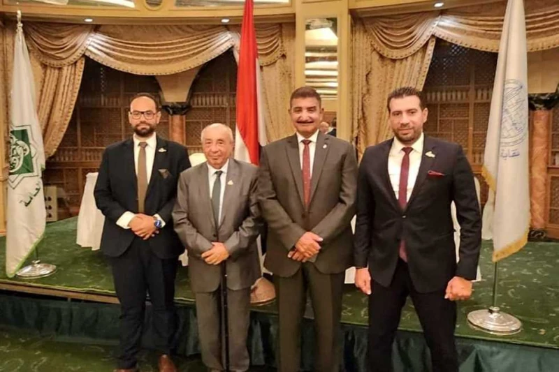 برئاسة نقيب المهندسين.. وفد نقابي يشارك في اجتماعات اتحاد المهندسين العرب بدمشق شارك وفد من نقابة المهندسين المصرية برئاسة المهندس طارق النبراوي-