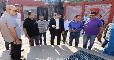 كتبمحمود شتا قام الدكتور حمدى محمد شطا رئيس شركة مياه الشرب والصرف الصحى بالغربية والعضو المنتدب، بجولة تفقدية بمركز ومدينة كفر الزيات لمتابعة وتفقد