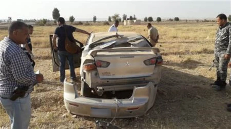 من أسرة واحدة.. إصابات خطيرة ل6 أشخاص في حادث انقلاب سيارة ملاكي الإسماعليه_القاهرة أصيب 6 أشخاص من أسرة واحدة من مدينة العريش في حادث انقلاب سيارة