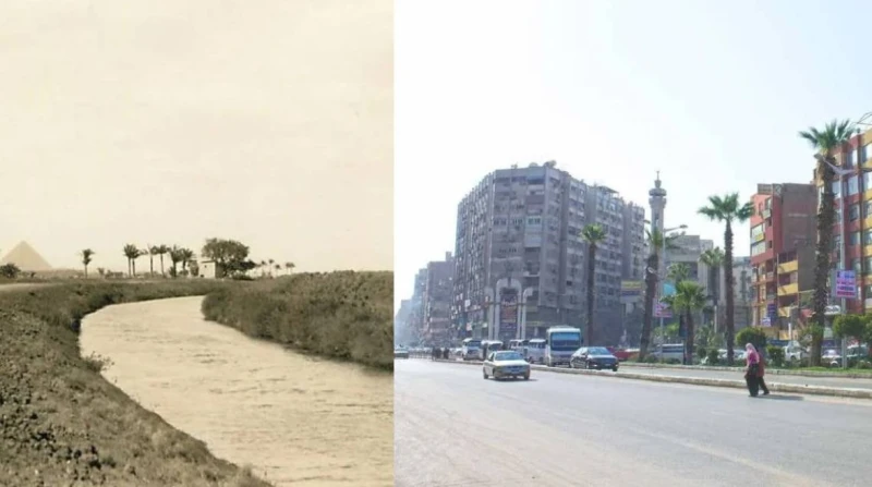 حكاية شارع فيصل.. الترعة التي أصبحت أشهر مكان في مصر نجحت قوات الأمن بوزارة الداخلية، في كشف ملابسات عرض عبارات مسيئة على إحدى شاشات الإعلانات، في أطول وأشهر شارع بمحافظة الجيزة، و