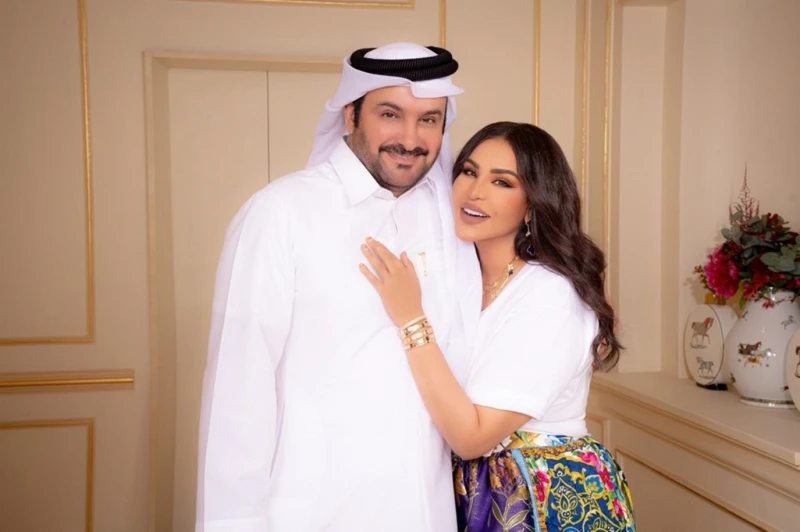 مبارك الهاجري يرد على شائعات انفصاله عن أحلام: أنا والغالية ما يفرقنا إلا الموت ، مبارك الهاجري يرد على شائعات انفصاله عن أحلام أنا والغالية ما