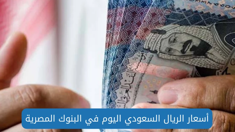 سعر الريال السعودي اليوم 27 أغسطس 2024 في البنوكسجل سعر الريال السعودي مقابل الجنيه المصري استقرارا ملحوظا في التعاملات الصباحية اليوم الثلاثاء