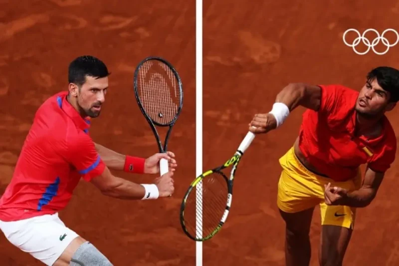 ديوكوفيتش يتوج بذهبية أولمبياد باريس ٢٠٢٤ على حساب ألكارازفاز اللاعب الصربي نوفاك ديوكوفيتش بالميدالية الذهبية في مسابقة التنس للفردي في أولمبياد