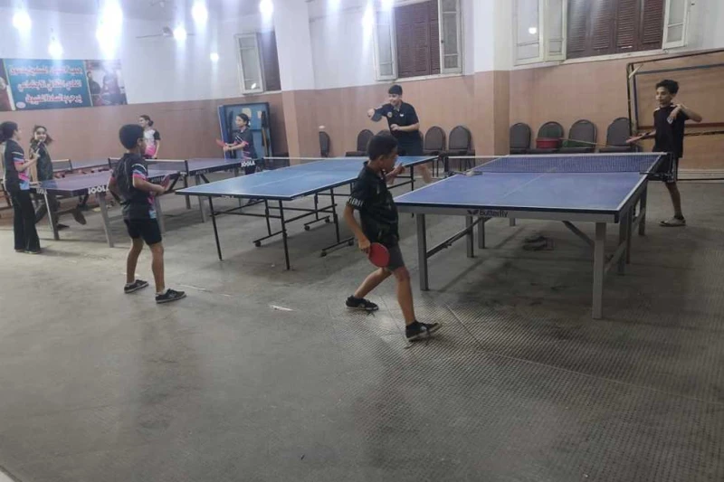 تدريبات لبراعم تنس الطاولة بالمشروع القومي للموهبة ب كفر الشيخ ضمن صيف شبابنا تجرى تدريبات المشروع القومي للموهبة والبطل الأوليمبى بكفر الشيخ، في
