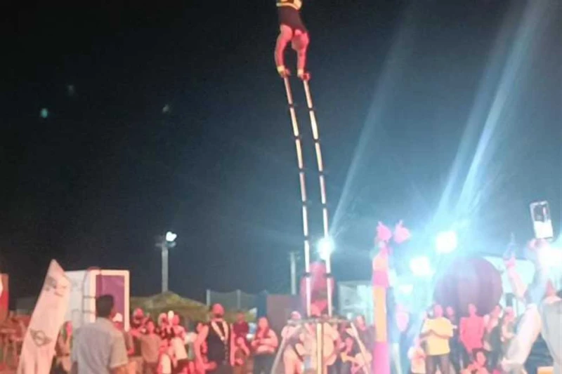 فقرات وعروض متنوعة للفنون الشعبية في مهرجان العلمين 2024 (صور) يواصل مهرجان العلمين في نسخته الثانية لعام 2024 تقديم فعاليات متنوعة وعروض مميزة من