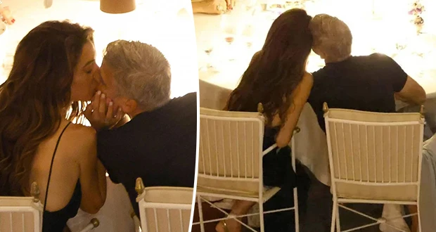 قبلة حميمة بين جورج كلوني وأمل علم الدين حديث الصحافة تعرف على التالي قبلة حميمة بين جورج كلوني وأمل علم الدين حديث الصحافة، متابعة بتجرد شوهد جورج