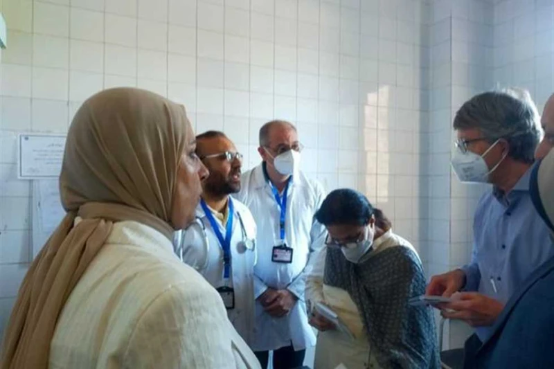 الصحة العالمية تشيد بجهود مستشفى المعمورة في مكافحة الدرن بالإسكندرية (صور) أشاد وفد منظمة الصحة العالمية اليوم الاثنين بمجهودات الفريق الطبي في