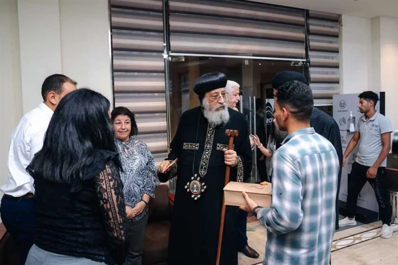 البابا تواضروس يتفقد مجموعات العمل اليوم الرابع لملتقى لوجوس في نسخته الرابعة تفقد البابا تواضروس الثاني، بابا الإسكندرية بطريرك الكرازة المرقسية،