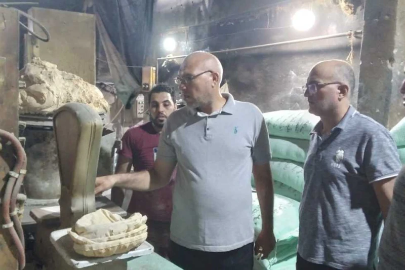 محافظ كفر الشيخ: تحرير 10 محاضر لمخالفات تموينية علي المخابز المدعمة ببيلا تابع اللواء دكتور علاء عبدالمعطي، محافظ كفر الشيخ، اليوم الإثنين، جهود